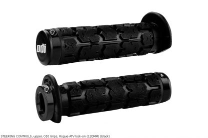 STEERING CONTROLS, upper, ODI Grips, Rogue ATV lock-on (120MM) (black)