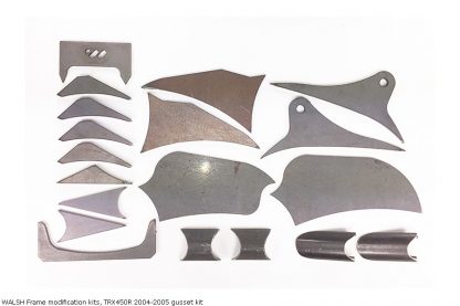 WALSH Frame modification kits, TRX450R 2004-2005 gusset kit